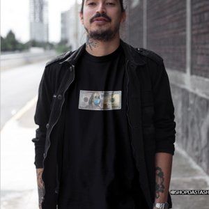 $100 Bill Benjamin 🤑💰 Money Rich Blue Bands Tee